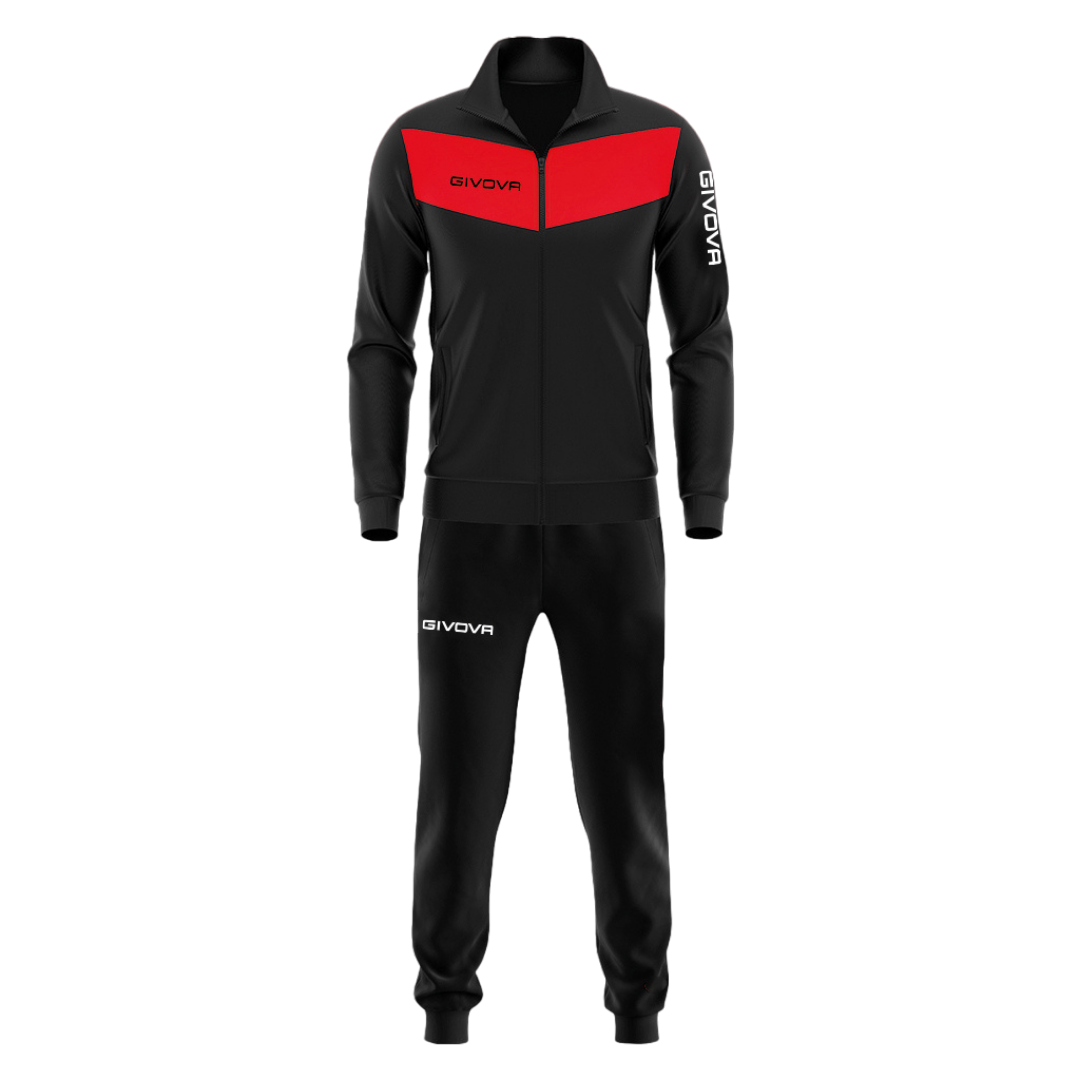 Equipo deportivo Givova Negro Rojo TR018-1012