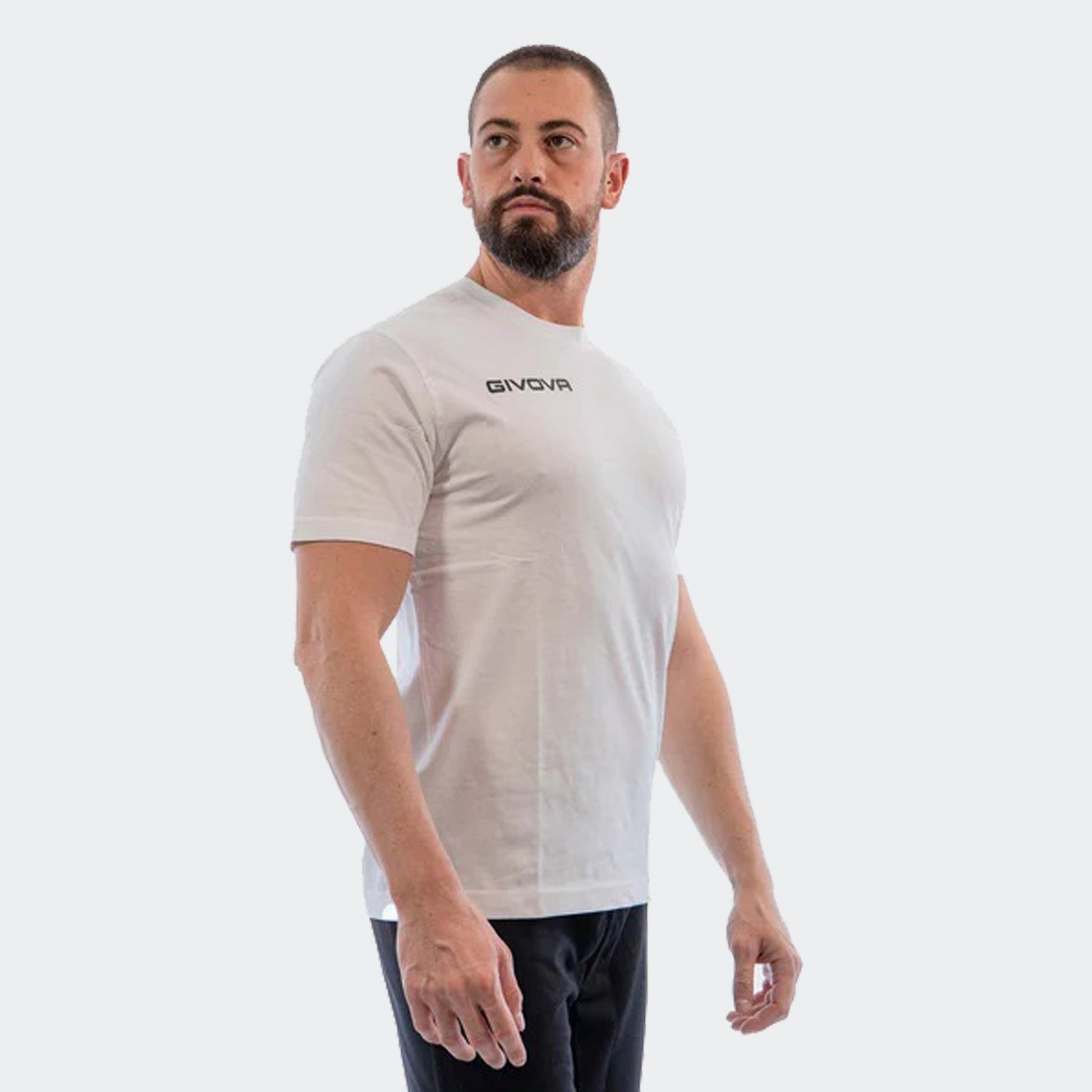Camiseta de Algodón Givova Fresh  Blanca MA007-0003