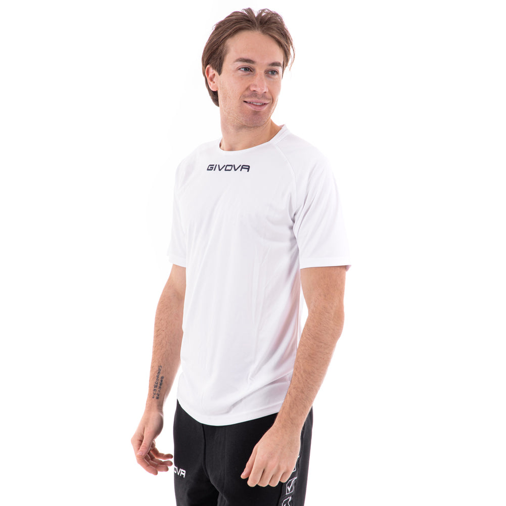 Camiseta de entrenamiento Givova One MAC01-0003 Blanca