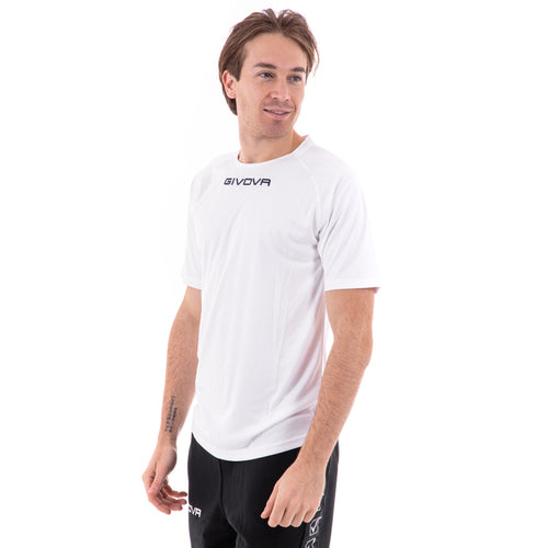 Camiseta de entrenamiento Givova One MAC01-0003 Blanca