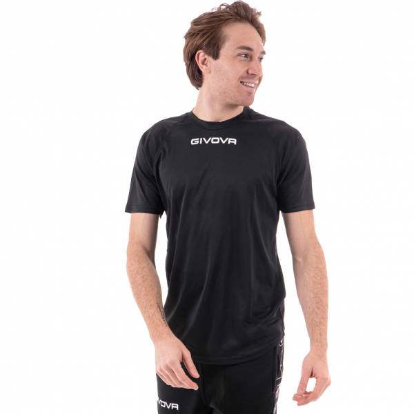 Camiseta de entrenamiento Givova One MAC01-0010 Negra