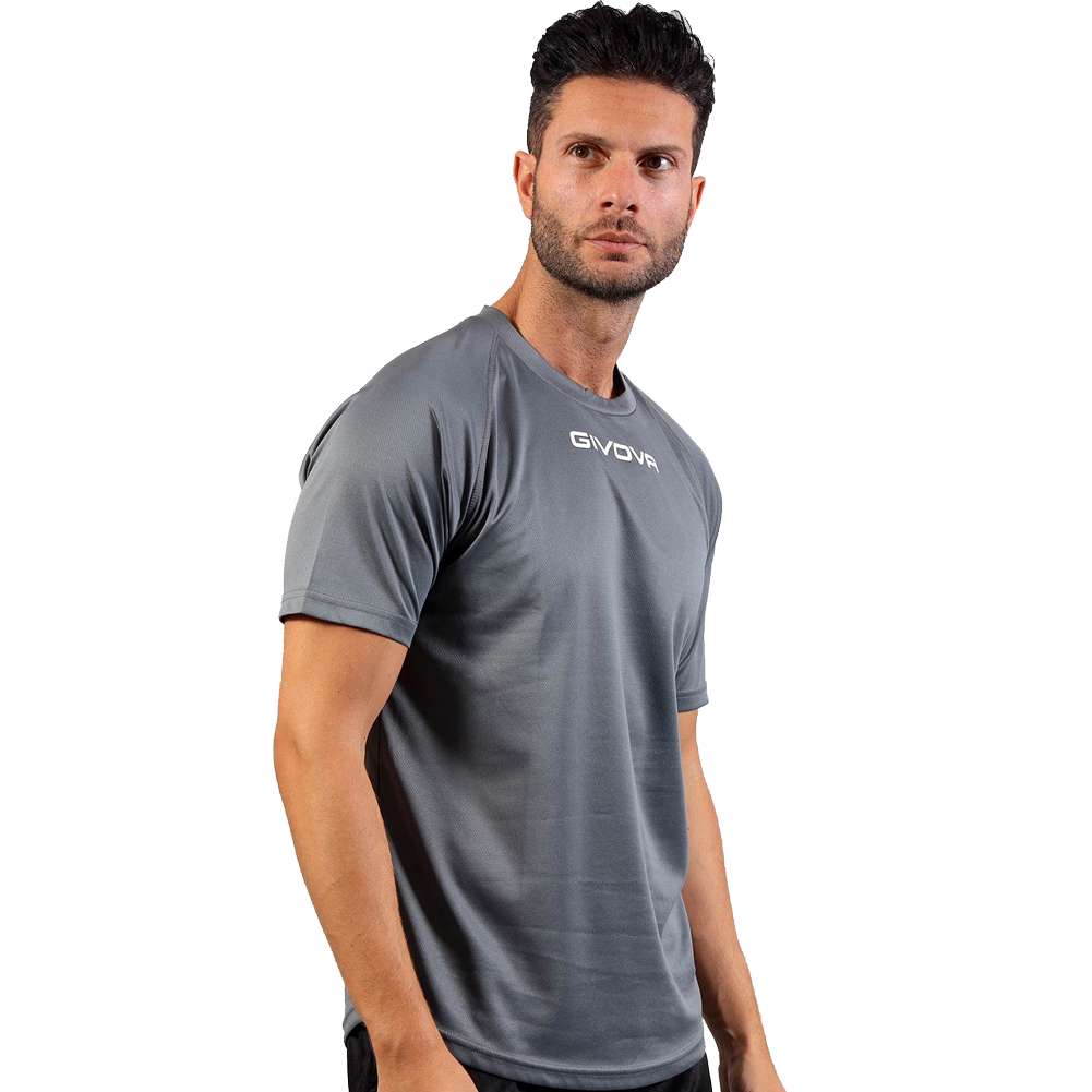 Remera Givova One Training MAC01-0023 Dark Grey