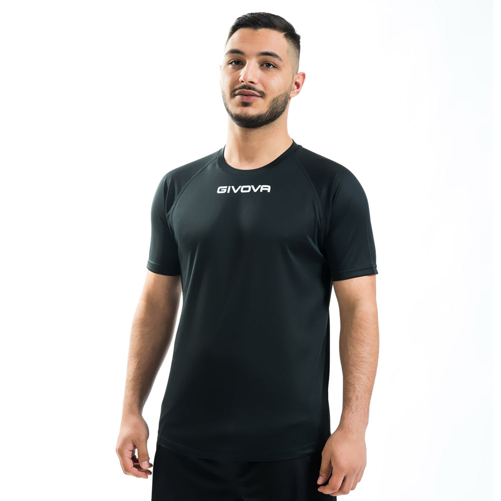 Camiseta de entrenamiento Givova One MAC01-0010 Negra