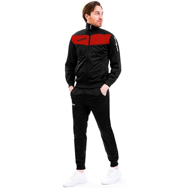Equipo deportivo Givova Negro Rojo TR018-1012