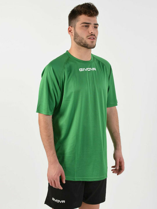Remera Givova One Training MAC01-0013 Verde