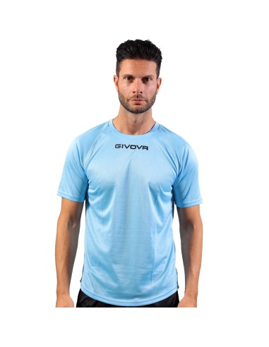 Camiseta de entrenamiento Givova One MAC01-0005 Sky Celeste