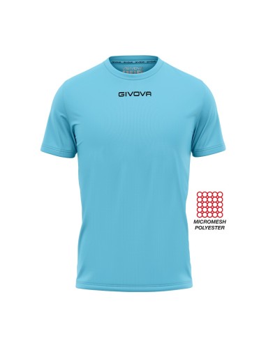 Camiseta de entrenamiento Givova One MAC01-0005 Sky Celeste