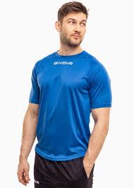 Remera Givova One Training MAC01-0004 Azul