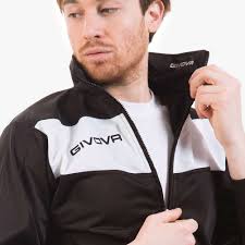 Equipo deportivo Givova Negro Blanco TR018-1003