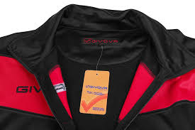 Equipo deportivo Givova Negro Rojo TR018-1012