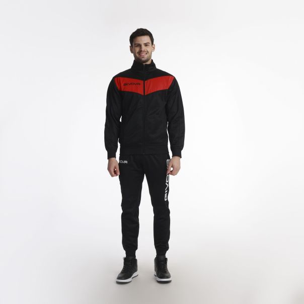 Equipo deportivo Givova Negro Rojo TR018-1012