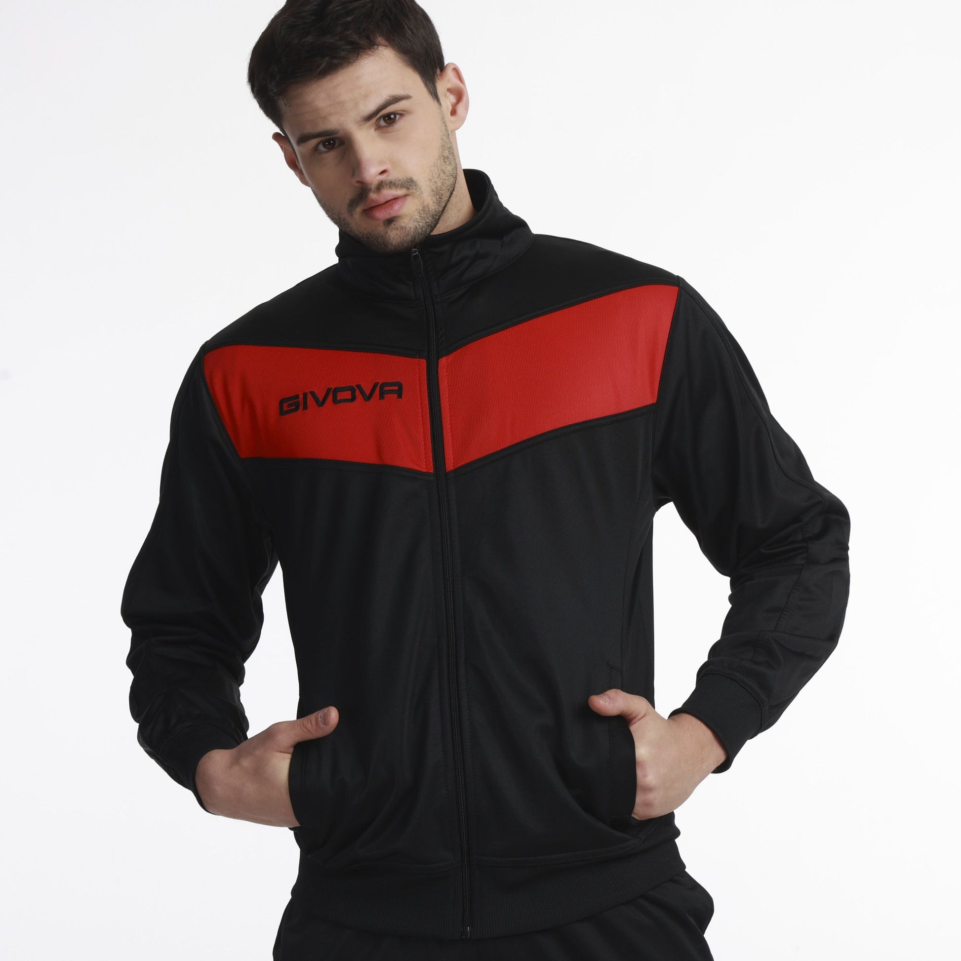 Equipo deportivo Givova Negro Rojo TR018-1012