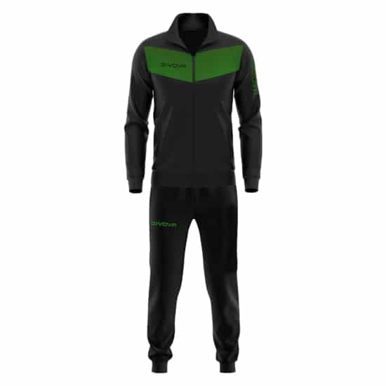 Equipo deportivo Givova Verde Negro TR018-1310