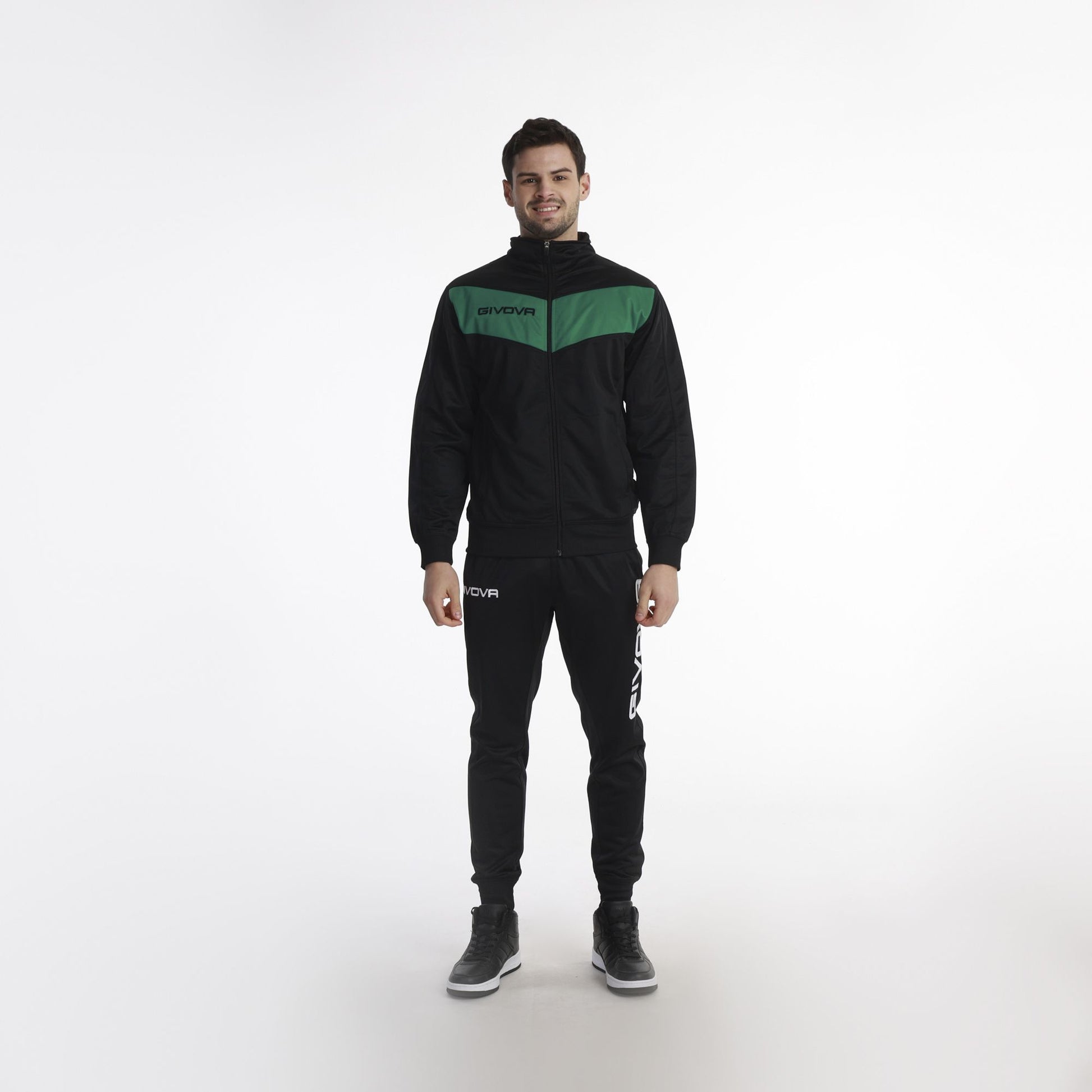 Equipo deportivo Givova Verde Negro TR018-1310
